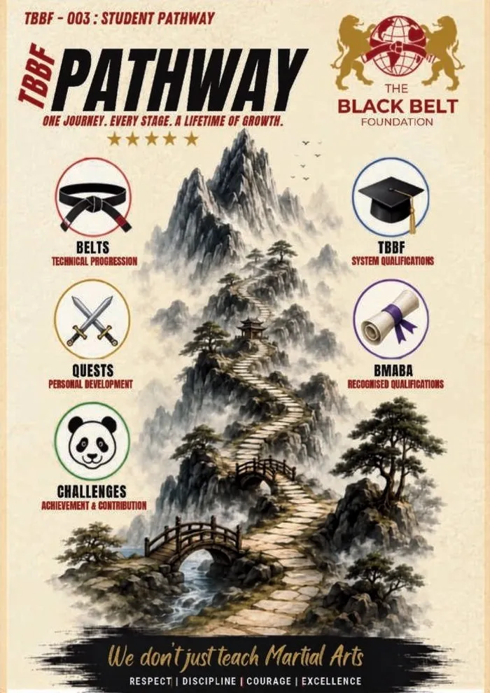TBBF Student Pathway booklet for teens and adults The Black Belt Foundation